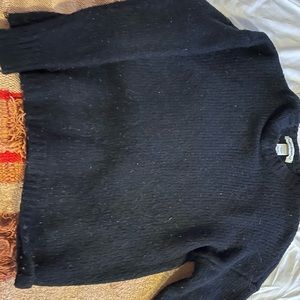 Black cozy sweater
